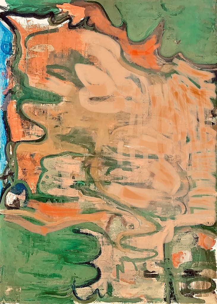 Bardo (#6), 2023, 50cm x 70cm, Oil on canvas