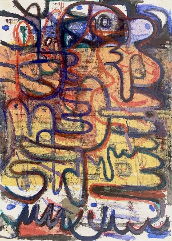 (Untitled), 2023, 50cm x 70cm, Oil on canvas